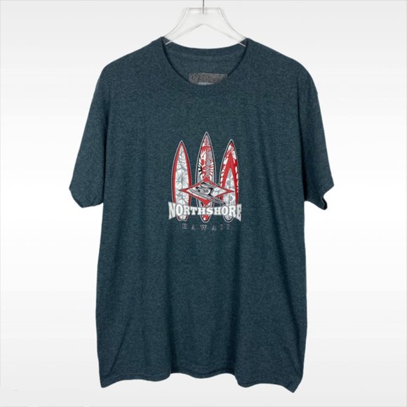 Anvil North Shore Graphic Short Sleeve T-Shirt - Picture 3 of 5